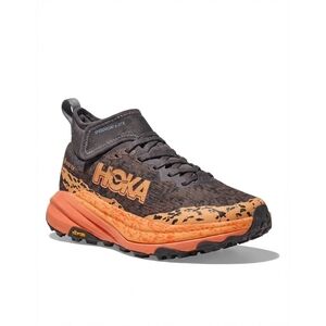 NEW HOKA women's speedgoat 6 mid gtx shoe in galaxy | guava